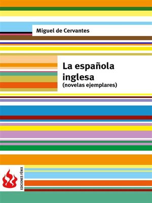 cover image of La española inglesa. Novelas ejemplares (low cost). Edición limitada